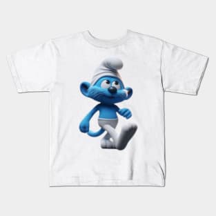 Smurf cat Kids T-Shirt